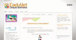 Desktop Screenshot of caduvet.fr